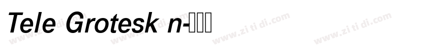 Tele Grotesk n字体转换